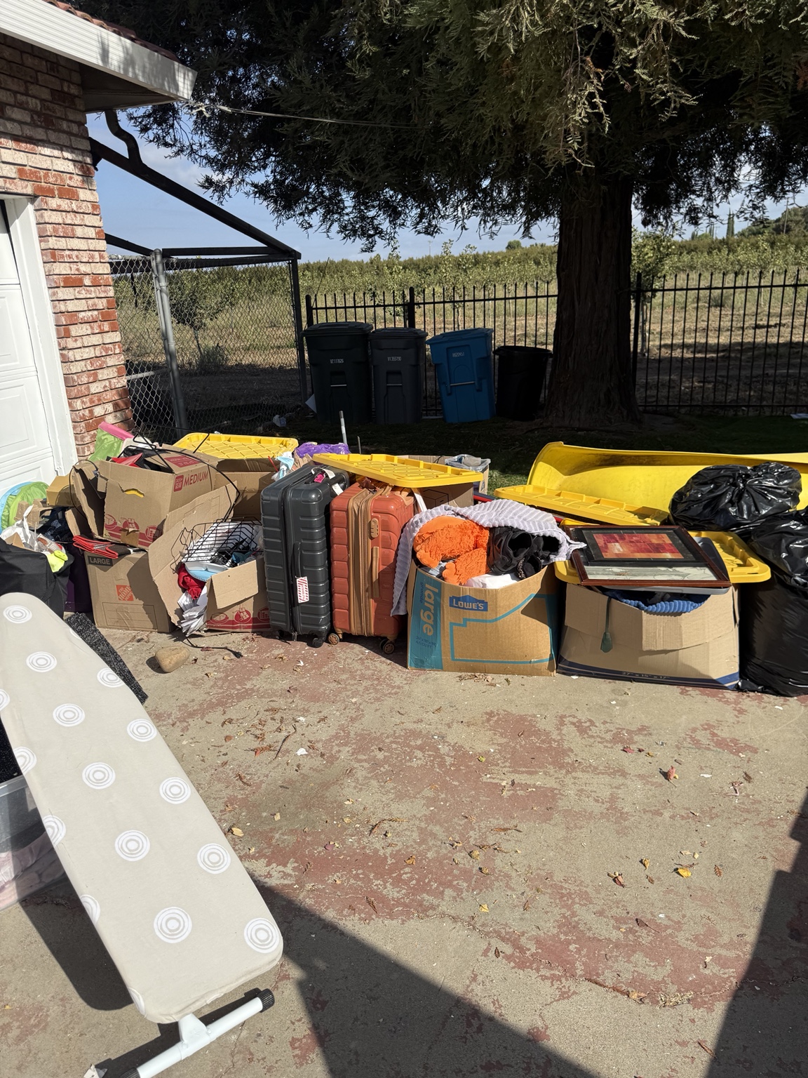 Junk removal job